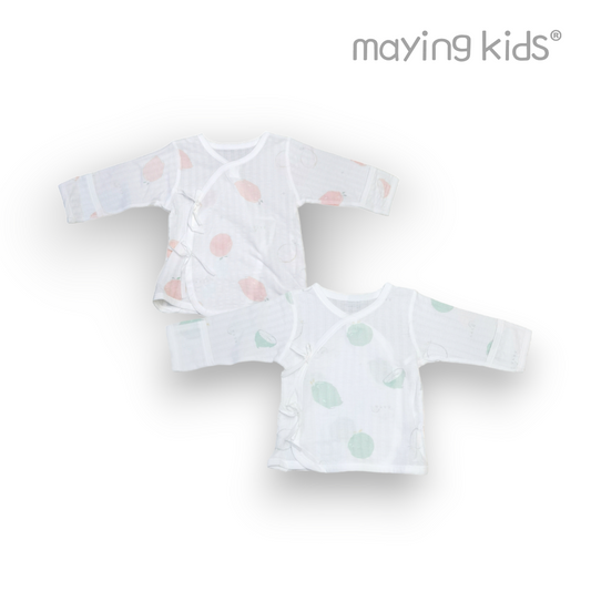 9013:Wrap Top Baby 純棉單面布綁帶上衣