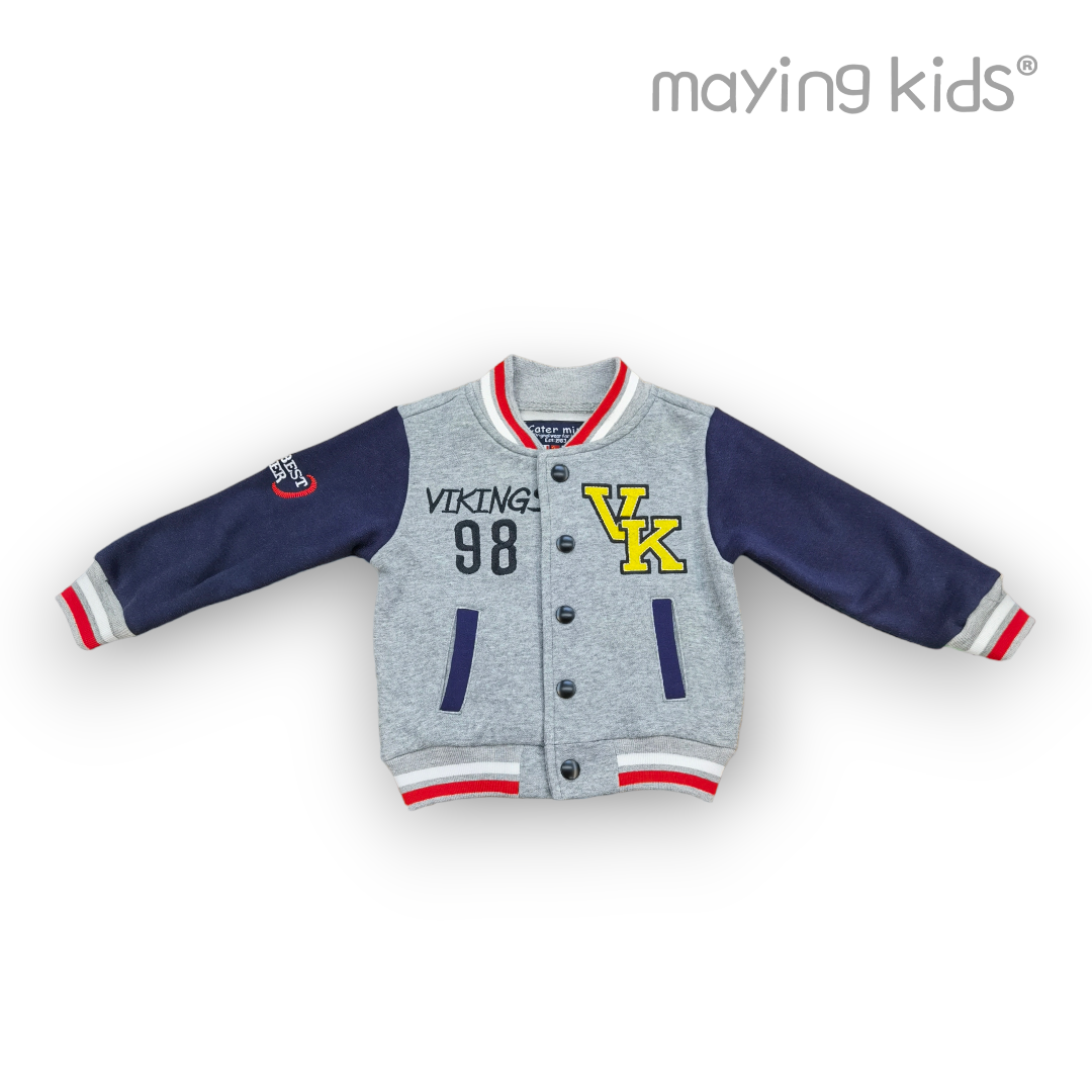 BBC23E : Letterman Jacket 立體刺繡棒球外套