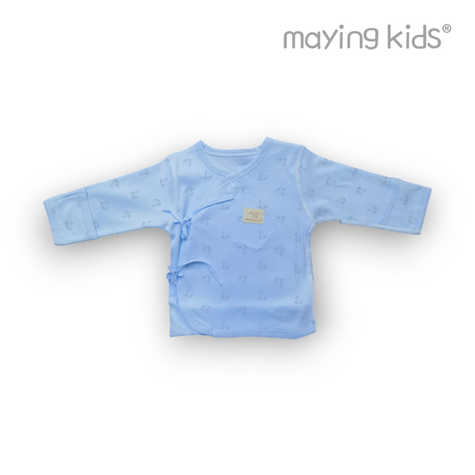 3388:Wrap Top Baby 純棉雙面布綁帶上衣