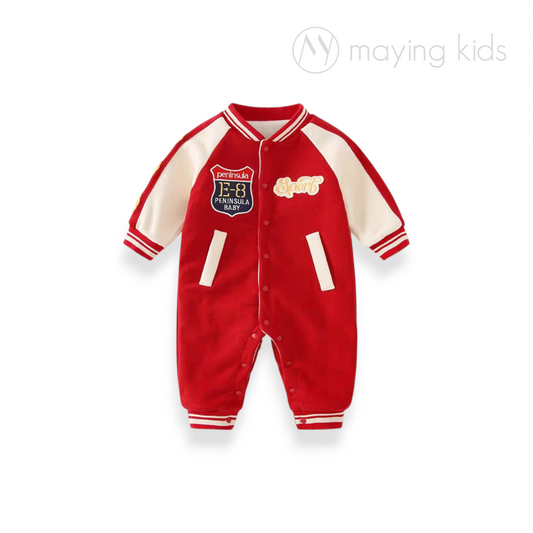 QD3253 : 夾絨長袖連身衣