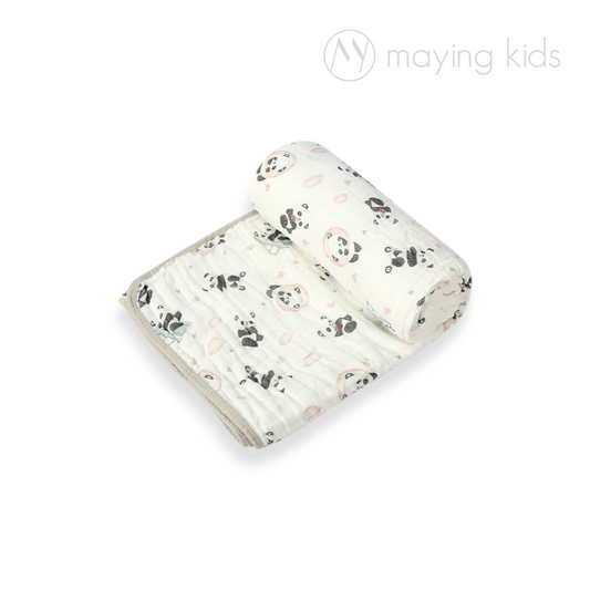 T6110 : Six Layers Baby Blanket 六層純棉紗巾浴巾