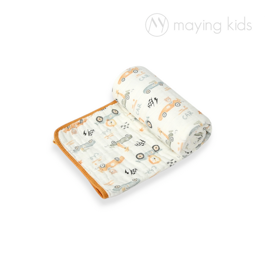 T6110 : Six Layers Baby Blanket 六層純棉紗巾浴巾