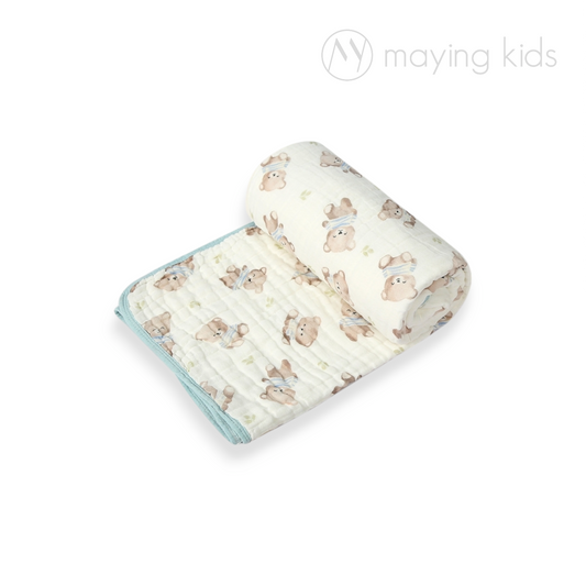 T6110 : Six Layers Baby Blanket 六層純棉紗巾浴巾