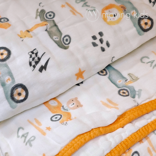 T6110 : Six Layers Baby Blanket 六層純棉紗巾浴巾