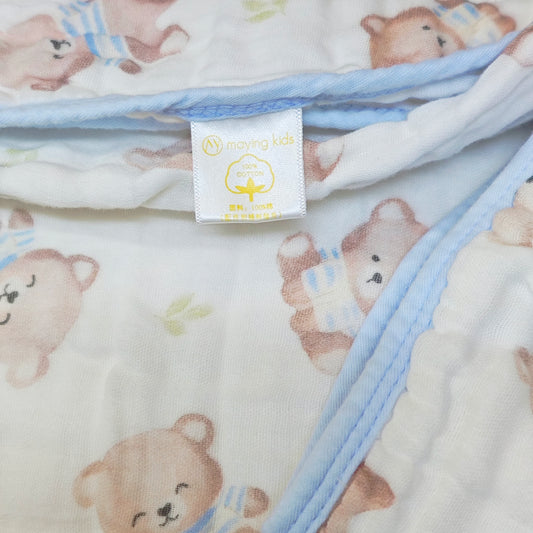 T6110 : Six Layers Baby Blanket 六層純棉紗巾浴巾