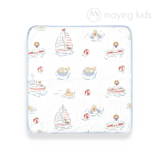 Six Layers of Soft Mulsin 6層超柔軟竹棉紗巾浴巾