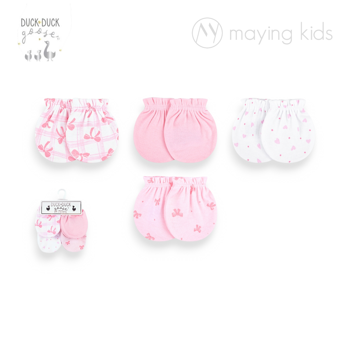D05959LA: 4pc Scratch Mittens Set
防抓手套4件裝
