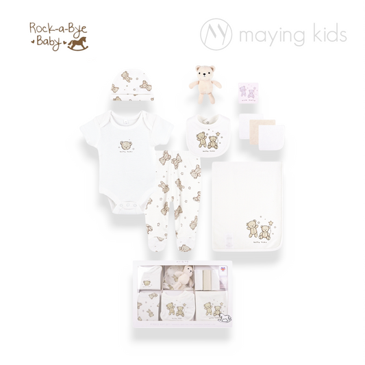 BS11505: 9pcs Baby Clothing Box Gift Set
九件服飾套裝禮盒