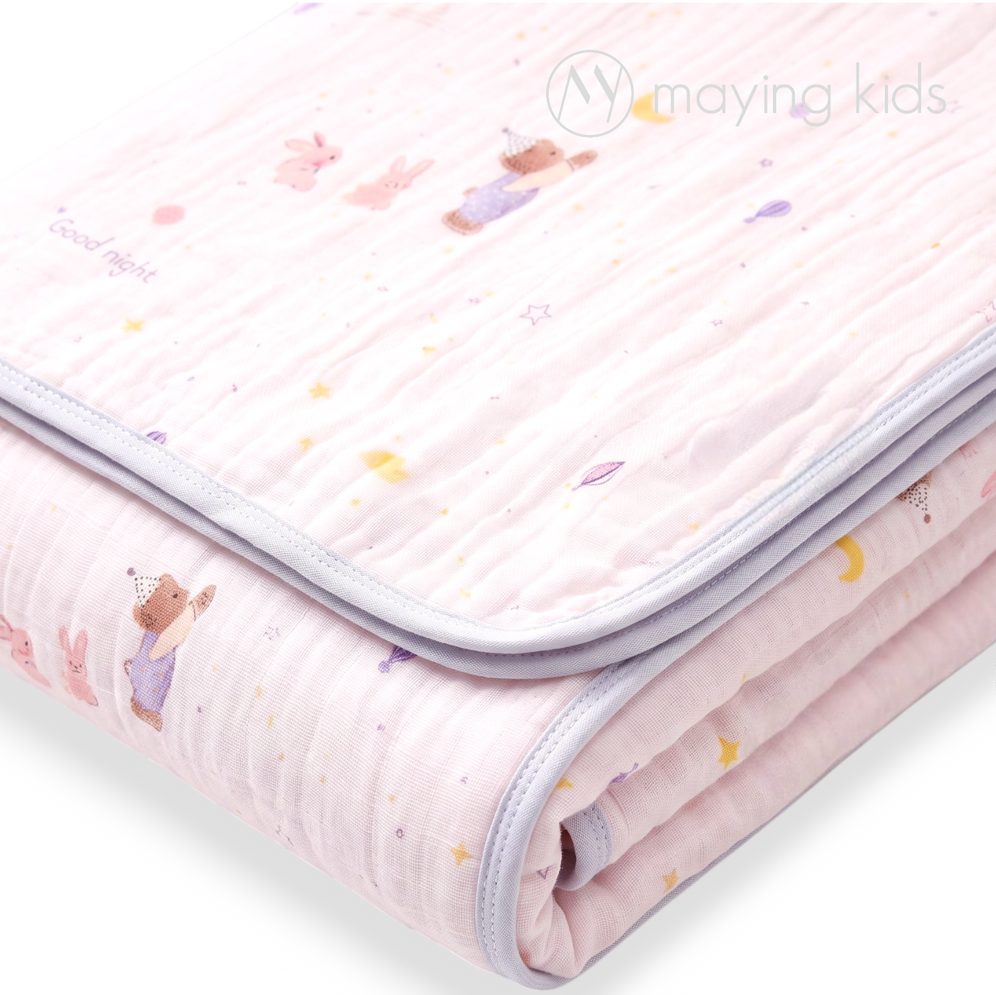 Six Layers of Soft Mulsin 6層超柔軟竹棉紗巾浴巾
