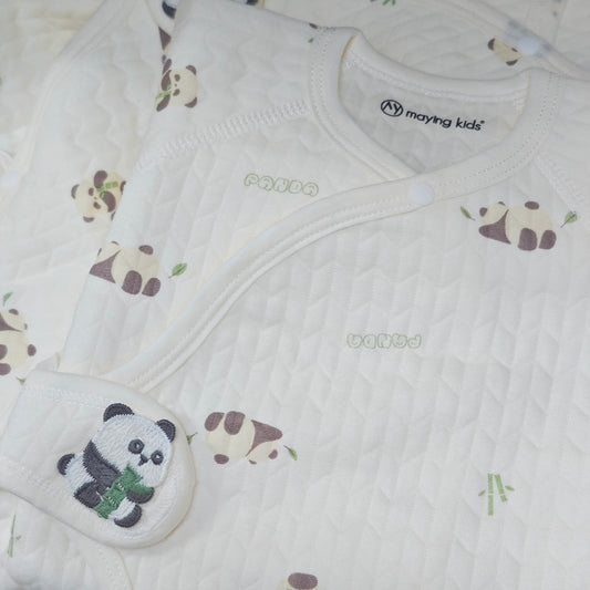 25012 : 薄夾絲棉魔術貼連身衣