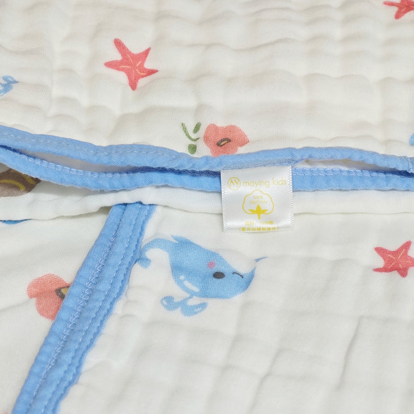 T690 : Six Layers Baby Blanket 六層純棉紗巾浴巾