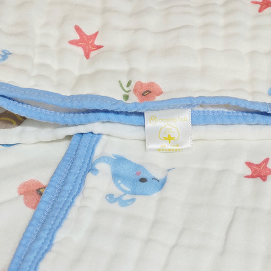 T690 : Six Layers Baby Blanket 六層純棉紗巾浴巾