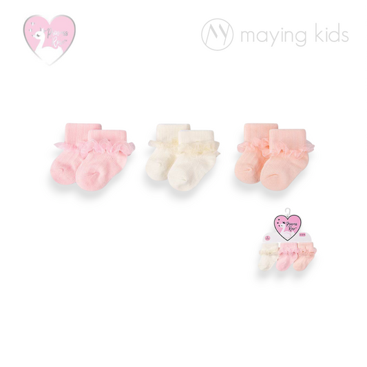 D05741JD: 3pc Fancy Socks 襪仔3件裝