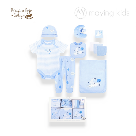 BS11508: 9pcs Baby Clothing Box Gift Set
九件服飾套裝禮盒