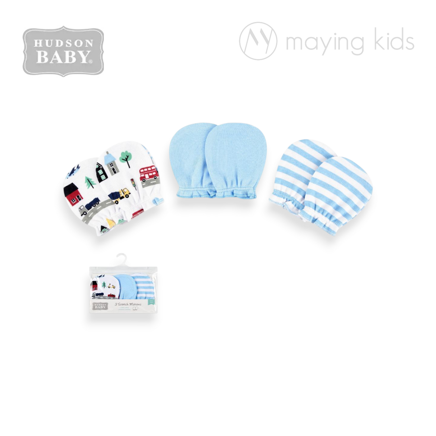 39403 : 3pc Scratch Mittens Set
防抓手套3件裝