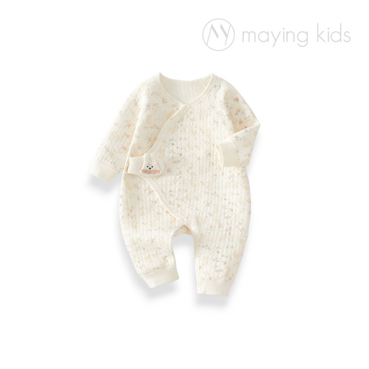 25013 : 薄夾絲棉魔術貼連身衣