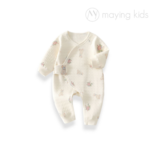 25017 : 薄夾絲棉魔術貼連身衣