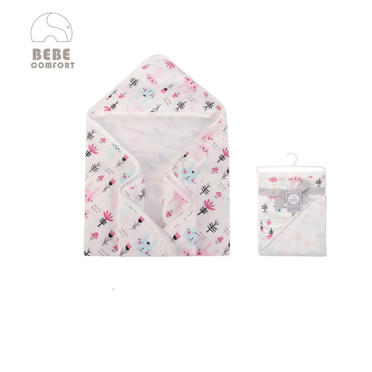 Double Layers Of Bamboo And Terry Hooded
雙層竹纖維棉質連帽包被
- 兔仔樹木