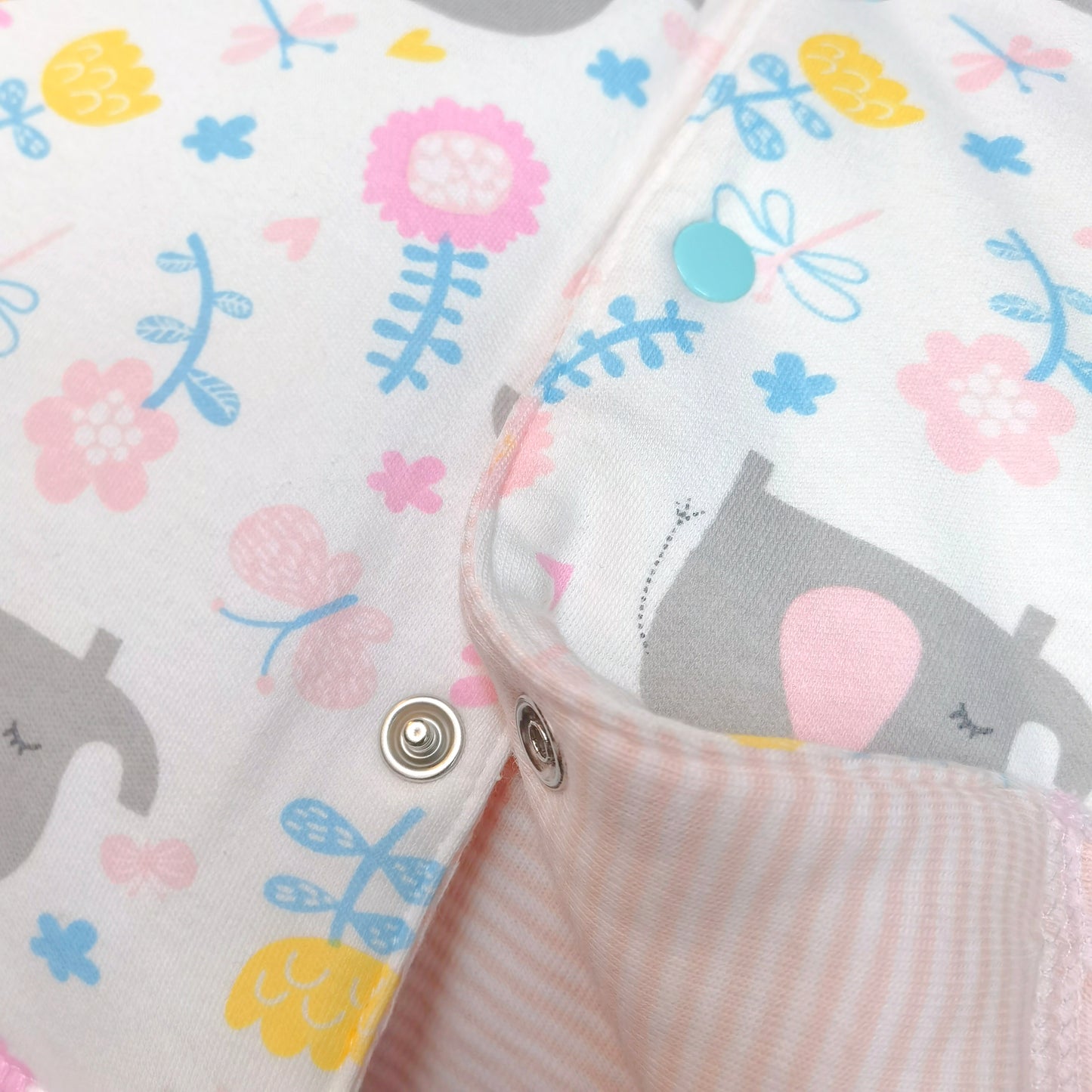 夾棉背心外套 - 小象