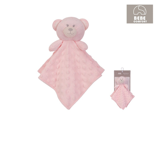 Minky dot security blanket - teddy bear
公仔安撫巾 - 熊仔