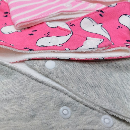 Baby Bib 3pc 嬰兒三角口水肩3件裝