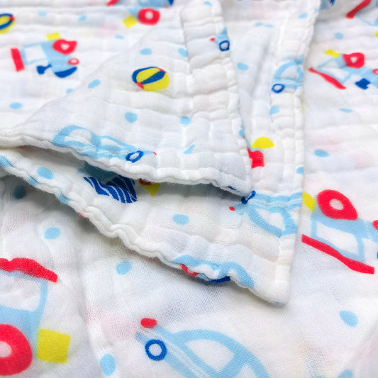 Six Layers Baby Blanket 六層純棉紗巾