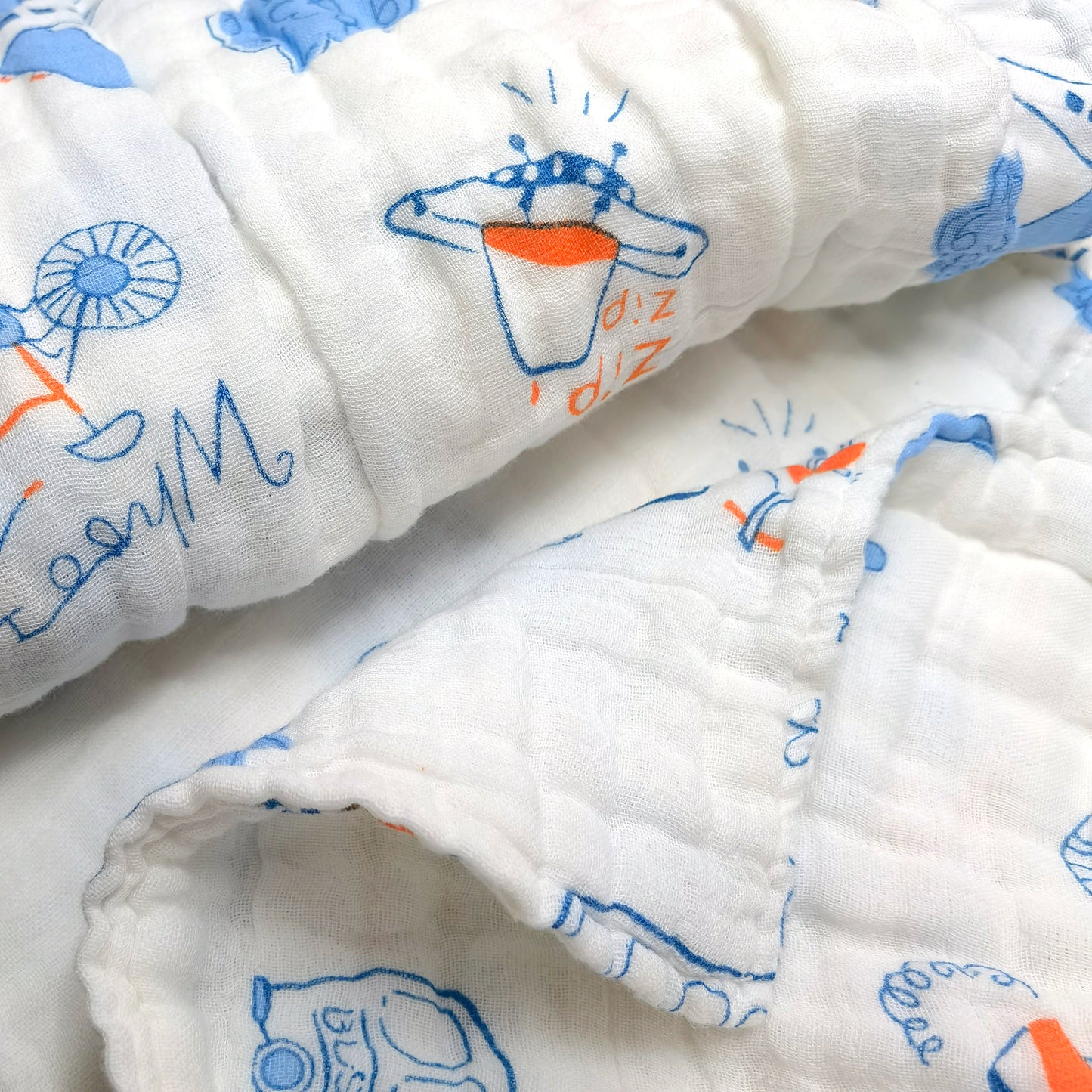 Six Layers Baby Blanket 六層純棉紗巾