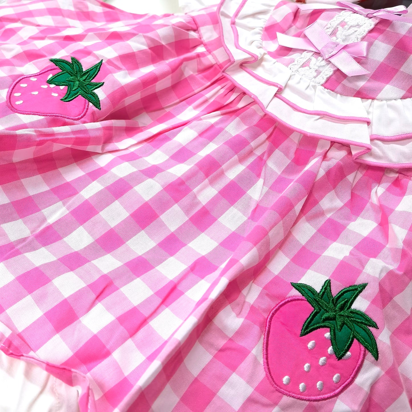 格仔裙連身三角蛤衣