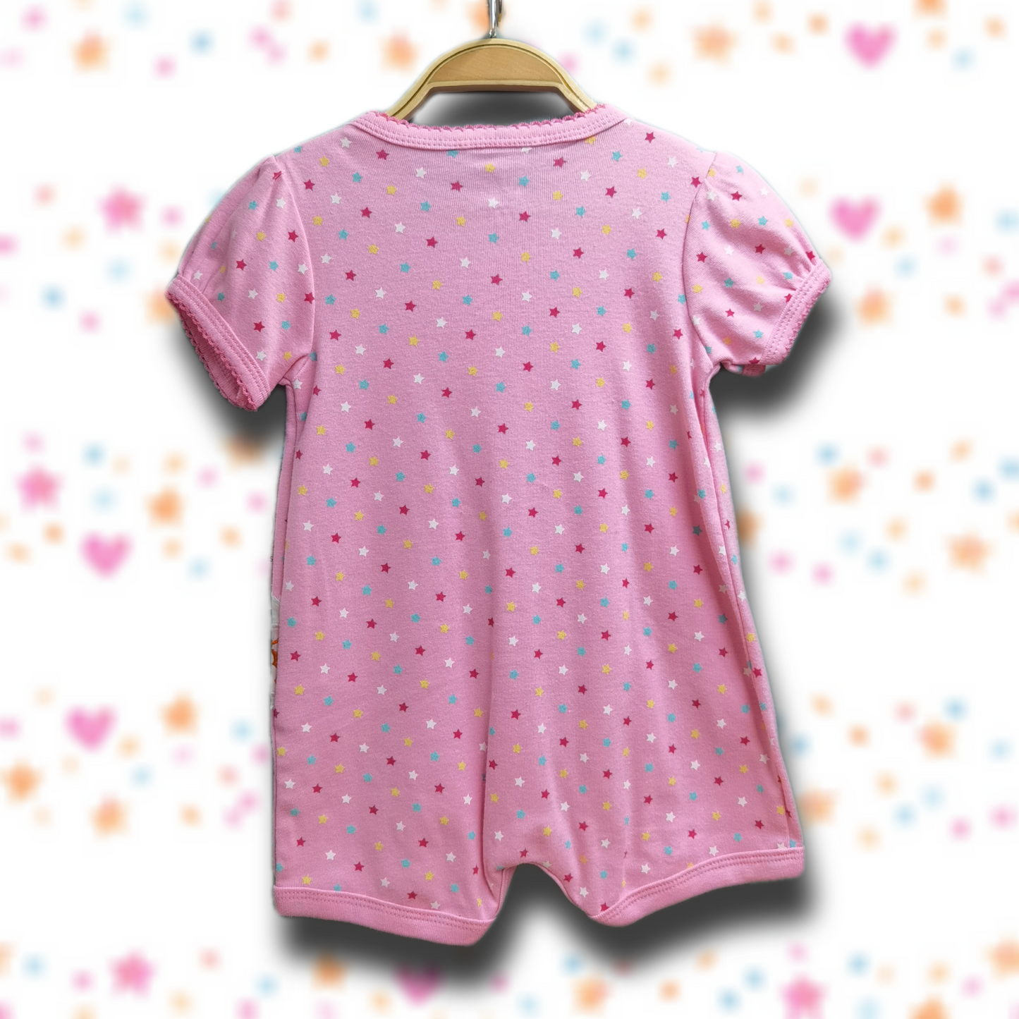 純棉短袖連身服