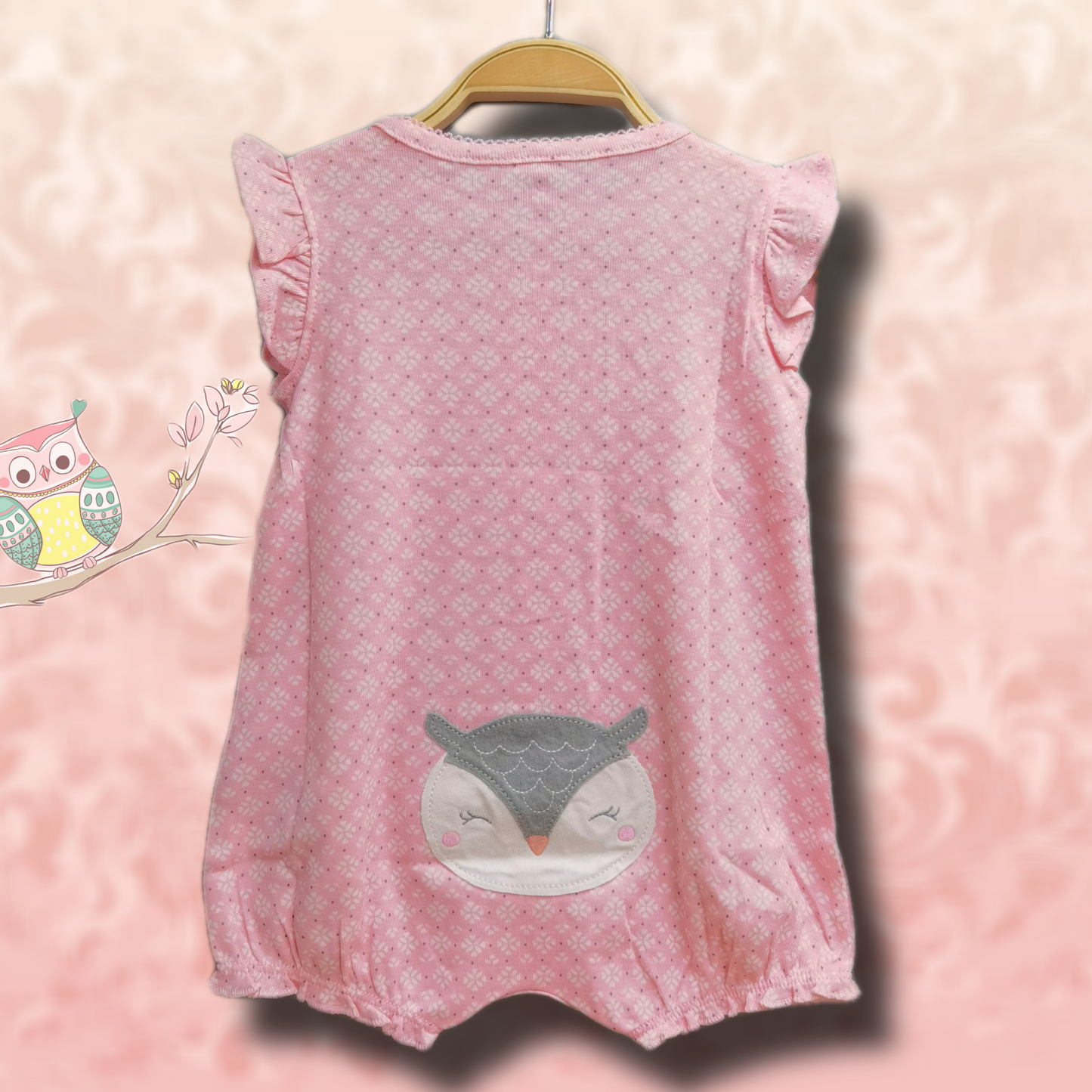 純棉短袖連身服