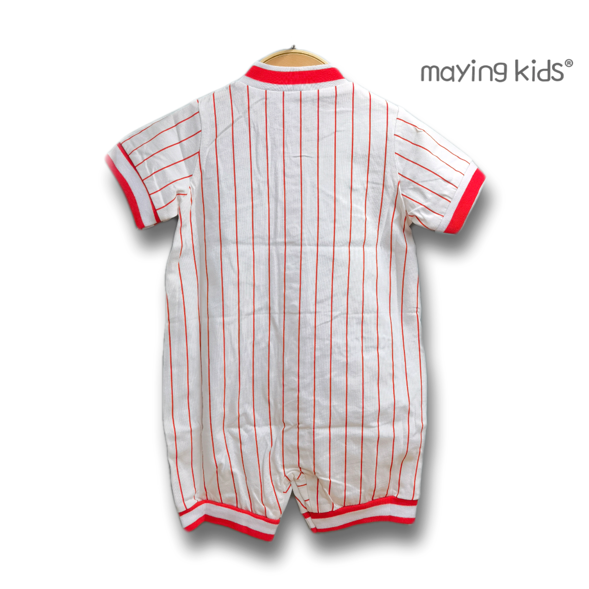 純棉短袖連身服(棒球圖案⚾️)