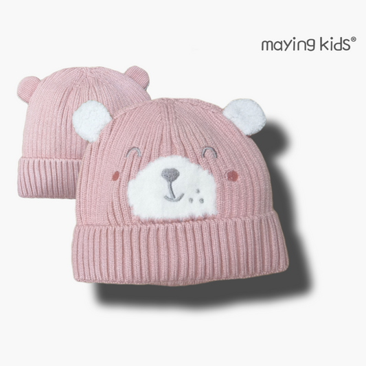 冬季保暖嬰兒冷帽♨️ 熊仔冷帽🐻