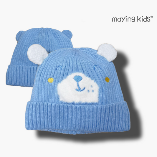 冬季保暖嬰兒冷帽♨️ 熊仔冷帽🐻