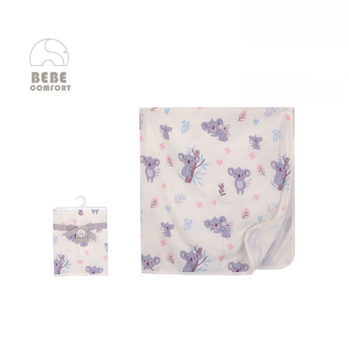 Muslin and Terry Blanket 六層棉質竹纖維被 - 樹熊