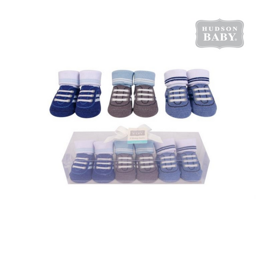 Socks gift set 3pc 襪仔3件裝禮盒 - 深藍淺藍