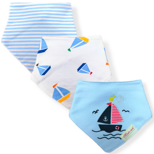 Baby Bib 3pc 嬰兒三角口水肩3件裝