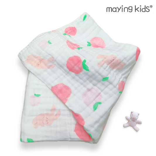 Six Layers Baby Blanket 六層純棉紗巾