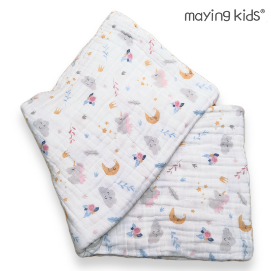 Six Layers Baby Blanket 六層純棉紗巾