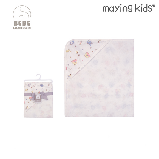 Muslin and Bamboo Terry Hooded 三層竹纖維棉質連帽包被