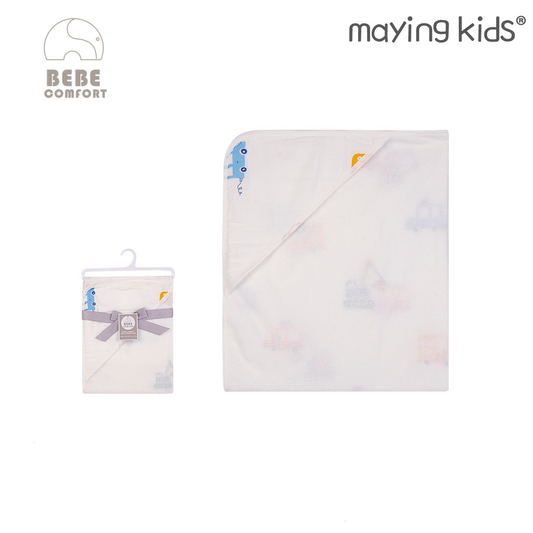 Muslin and Bamboo Terry Hooded 三層竹纖維棉質連帽包被