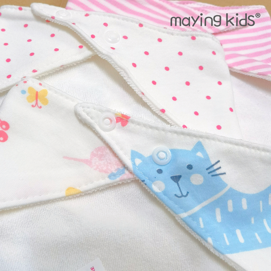 Baby Bib 3pc 嬰兒三角口水肩3件裝