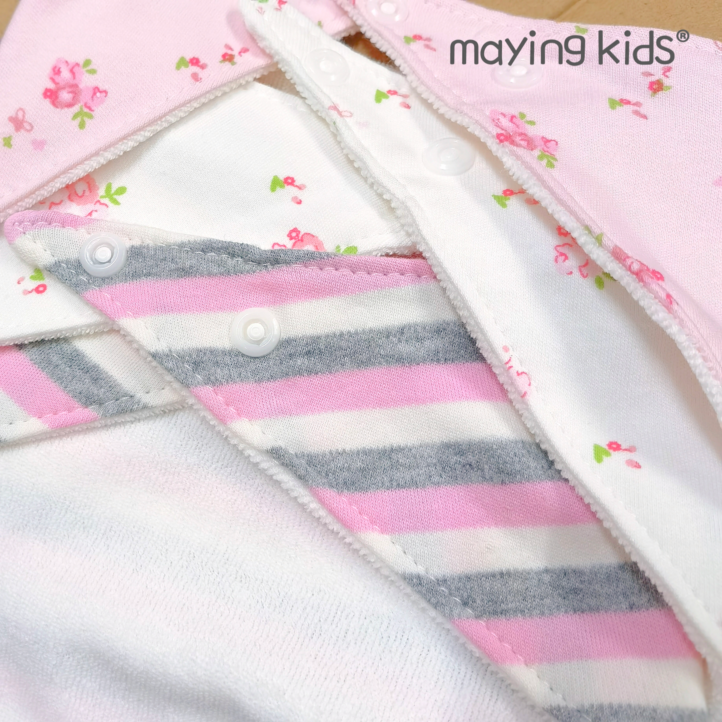 Baby Bib 3pc 嬰兒三角口水肩3件裝