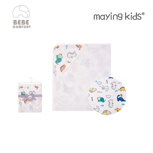 Muslin and Bamboo Terry Hooded 兩層竹纖維棉質連帽包被