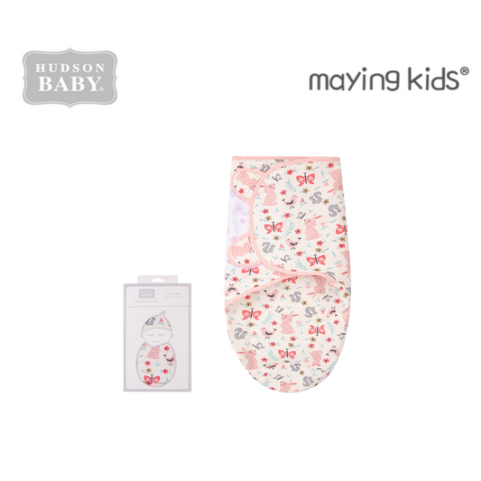 00259CH:Baby Plush Swaddle Wrap 安睡防驚嚇包巾(夾棉)