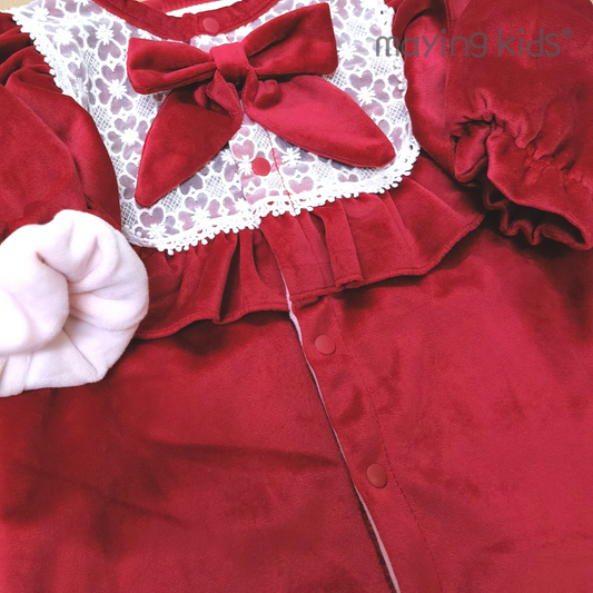 G2061 : 夾絨開胸連身衣