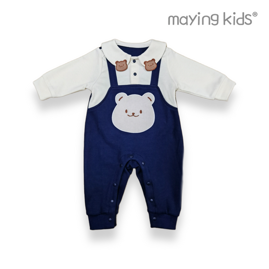 B2102 : 熊仔頭春秋外出連身衣