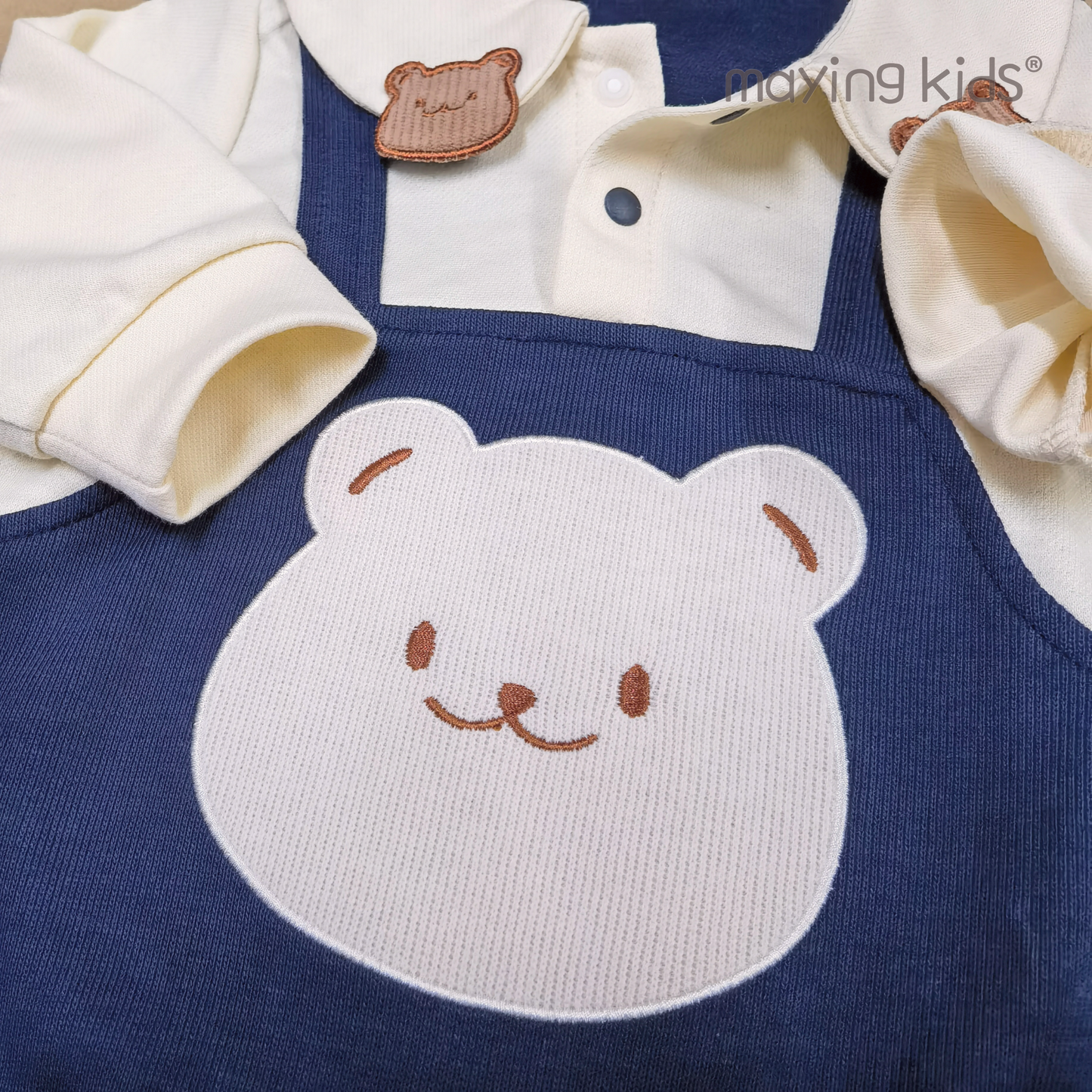 B2102 : 熊仔頭春秋外出連身衣