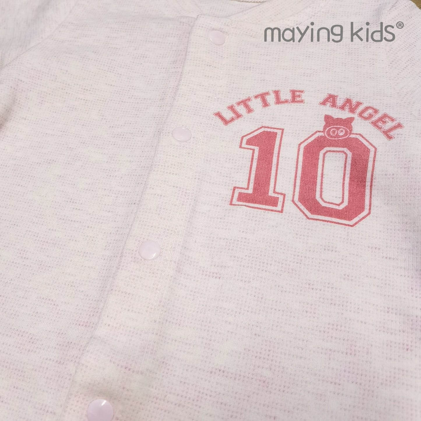 8818 : Shu Velvet Jumpsuit Baby 舒絨棉開胸連身衣