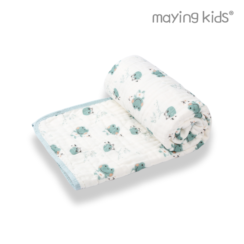 T690F : Six Layers Baby Blanket 六層純棉紗巾浴巾