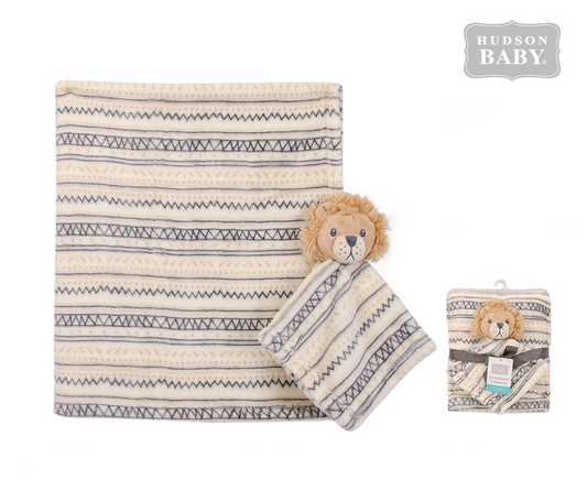 公仔安撫巾及毛毯套裝 - 獅子